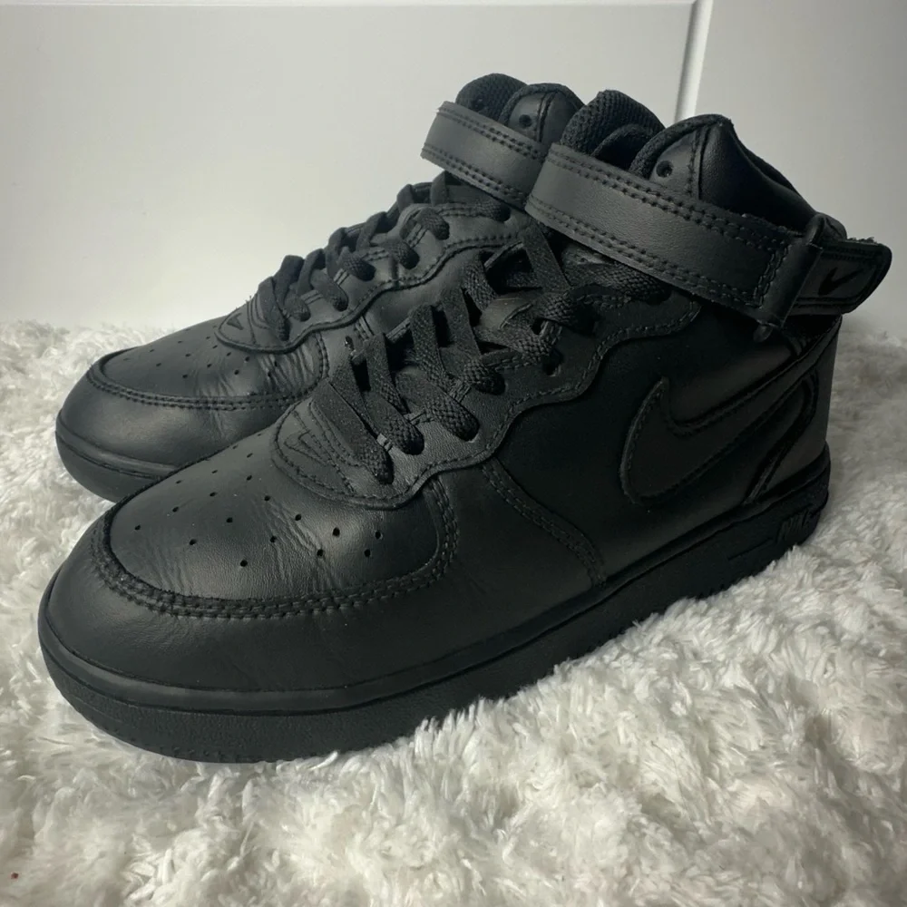 Nike Force 1 Mid LE PS Black Pre School DH2934-001